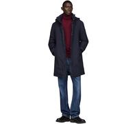 Tommy Hilfiger Men’s Tech Padded Parka with Hood, Blue (Desert Sky), L