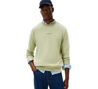Tommy Hilfiger Men’s Tipped Round Neck Sweatshirt, Green (Earth Sage), L