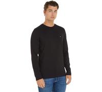 Tommy Hilfiger Men’s Tommy Logo Cotton Long Sleeve Top, Black (Black), XXL