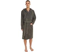 Tommy Hilfiger Men’s Towelling Bathrobe, Green (Magnet), XS