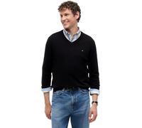 Tommy Hilfiger Men's Pima Org Ctn Cashmere V Neck Mw0mw28047 Pullovers, Black (Black), L