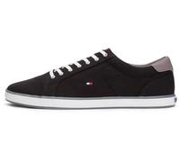 Tommy Hilfiger Men’s Vulcanised Trainers, Black (Black), 13