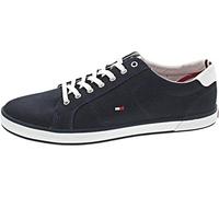 Tommy Hilfiger Canvas Lace Up Trainers Black EU 46 Men