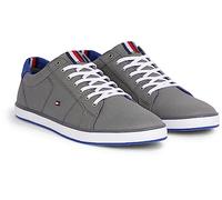 Tommy Hilfiger 1D Canvas Trainers - Grey grey 6 (39.5)
