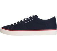 Tommy Hilfiger Men's Harlem Core Ii Seasonal Textile FM0FM05820 Low Top, Blue (Desert Sky), 10