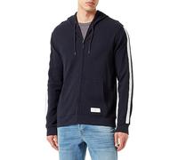 Tommy Hilfiger Men’s Zipped Hoodie, Blue (Desert Sky), L