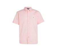 Tommy Hilfiger Men Short-Sleeve Shirt, Pink (Pink Crystal/Optic White), S