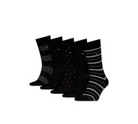 Tommy Hilfiger Men Sock 5P Giftbox Stripe Dot