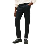Tommy Hilfiger Men Straight Denton STR Brent Black MW0MW41900 Straight, Denim, 36W / 30L