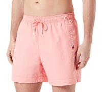 Tommy Hilfiger Men Swim Trunks Medium Drawstring Mid-Length, Pink (Summer Peach), XL