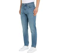 Tommy Hilfiger Men Tapered Houston Pstr Ahota Blue Denim Pants, Denim, 33/34
