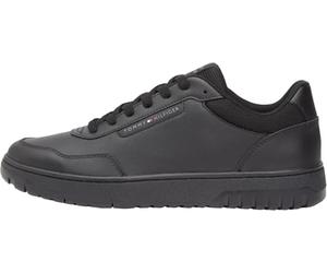 Tommy Hilfiger Men TH Basket CORE LITE LTH FM0FM05713 Low Top, Black (Black), 41