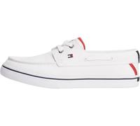 Tommy Hilfiger Men Th Boat Vulc Sneaker Canvas FM0FM05877 Low Top, Blue, 9