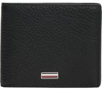 Tommy Hilfiger Men Th Central Cc and Coin AM0AM14496 Bifold Wallet, Black, One Size