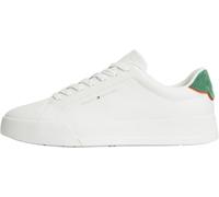 Tommy Hilfiger Men Th Court LTH Detail Ess Fm0Fm05367 Low Top, Beige, 9