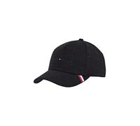 Tommy Hilfiger Men TH Downtown Jersey Baseball Cap, Black (Black), One Size