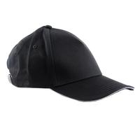 Tommy Hilfiger Men TH Elevated Corporate Baseball Cap, Black (Black), One Size