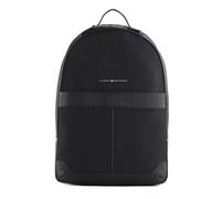Tommy Hilfiger Men TH Elevated Nylon Backpack Hand Luggage, Black (Black), One Size