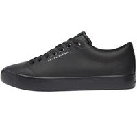 Tommy Hilfiger Men TH HI Vulc CORE Low LTH II ESS FM0FM05511 Low Top, Black (Triple Black), 42