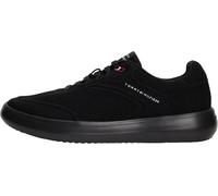 Tommy Hilfiger Men Th Modern Lightcup Knit FM0FM05886 Low Top, Black, 10.5