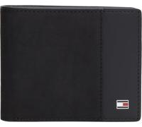 Tommy Hilfiger Men Th Soho Mini Cc Wallet AM0AM14501 Bifold Wallet, Black, One Size