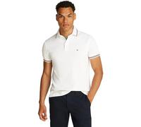 Tommy Hilfiger Men Tipped Slim FIT Polo MW0MW37346 S/S Polo, White, XS