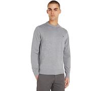 Tommy Hilfiger Men's 1985 Crew Neck Sweater Mw0mw30955 Pullovers, Grey (Medium Grey Heather), L