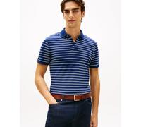 Tommy Hilfiger Mens 1985 Regular Fit Polo in Dark Blue Cotton - Size X-Large