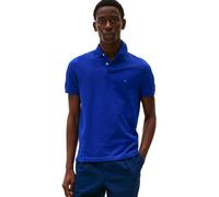 Tommy Hilfiger Men's 1985 Regular Short Sleeve Polo, Wedge Blue X-Small
