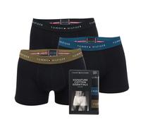 Tommy Hilfiger Mens 3 Pack Boxer Shorts in Navy Cotton - Size Small