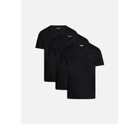 Tommy Hilfiger Men's 3-Pack Signature Cotton T-Shirts, Black