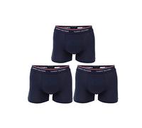 Tommy Hilfiger Men's 3 Pack Trunks Underwear, Multicolor (Peacoat), S