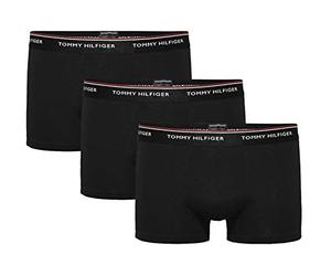 Tommy Hilfiger Men's 3p Trunk 1u87903842 Trunks, Black (Black), M
