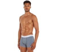 Tommy Hilfiger Men's 3P Trunk Print Crop Geo/Well Water/Desert Sky S