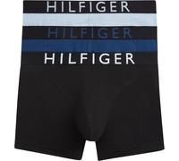 Tommy Hilfiger Men's 3P Trunk UM0UM03885 Trunk, BLACK (Brz Blu/Blk/Blu Jn), XXL