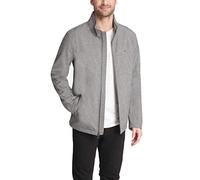 Tommy Hilfiger Men's Active Soft Shell Jacket Windbreaker, Heather Grey, L