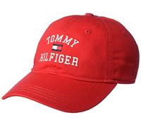 Tommy Hilfiger Men's Am Team Tommy Cap Baseball, Apple Red, One Size