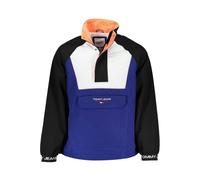Tommy Hilfiger Men's Anorak Jacket Colorblocked WaterResistant - Blue - S