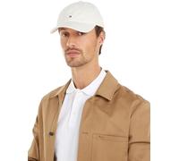 Tommy Hilfiger Men's Baseball Cap, Beige (Ancient White), One Size