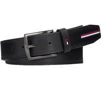 Tommy Hilfiger Men's Belt Denton Corporate Leather, Multicolor (Black), 85