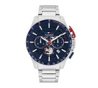 Tommy Hilfiger Men's Blue Dial & Stainless Steel Bracelet Watch