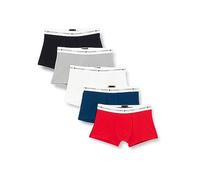 Tommy Hilfiger Men's Boxer Shorts Trunks Underwear, Multicolor (D Sky/Dp Ind/A Silver/Frwks/White), L