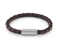 TOMMY HILFIGER Mens Bracelet EXPLODED 2790478 Leather Brown