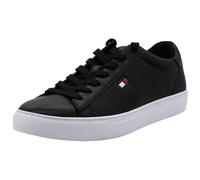 Tommy Hilfiger Men's Brecon Sneaker, Black/White, 10 M US