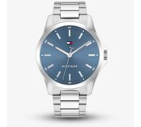 Tommy Hilfiger Three Hand Quartz Movement Watch for Men with Silver Stainless Steel Bracelet - 1710670