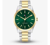 Tommy Hilfiger Mens Bruce Two-Tone Green Watch 1792192