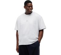 Tommy Hilfiger Men's Bt Ss Tee Cont. Logo Um0Um03719, GREY, 4XL
