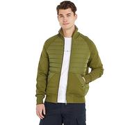 Tommy Hilfiger Men's Cardigan with Zip, Green (Putting Green), M