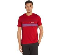 Tommy Hilfiger Men's Chest Hilfiger 85 Tee Mw0mw34378 S/S T-Shirts, Red (Primary Red), XS