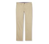 Tommy Hilfiger Men's Chino Denton Printed Structure Mw0mw33938 Woven Pants, Beige (Batique Khaki), 33W / 29L